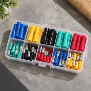 Insulated Crimp Terminal Connector Kit (100pcs)