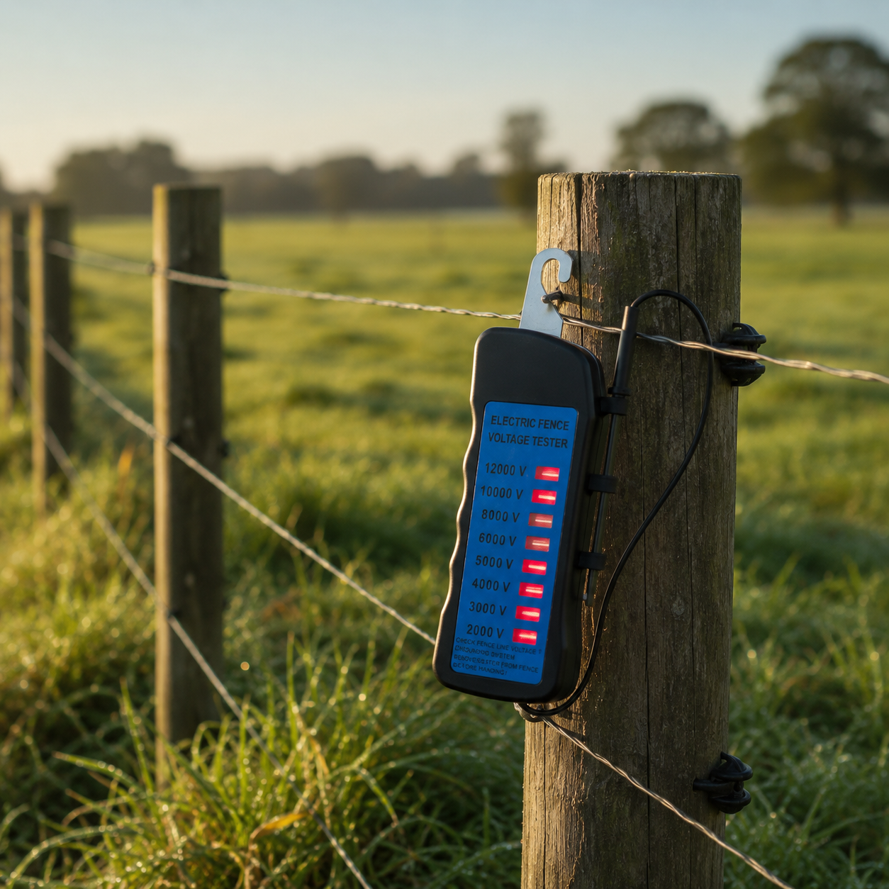 Electric Fence Voltage Tester (12KV)